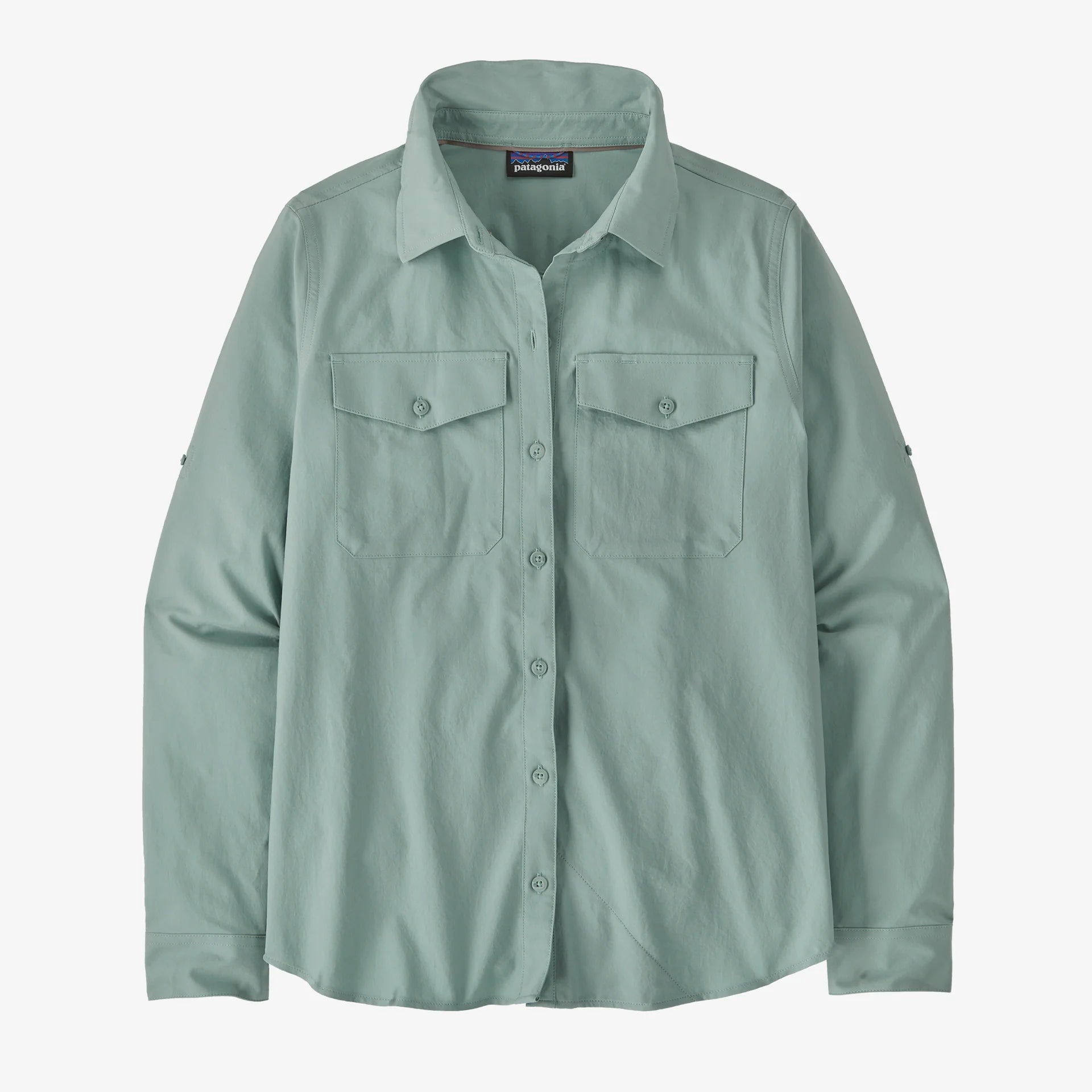 Patagonia Women's Long Sleeve Self Guided Sun Shirt - Thermal Blue - Sportinglife Turangi